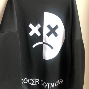 Sad face sweatshirt